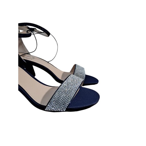 I. Miller Women's Emily Heeled Sandal Navy Size 5m - Picture 4 of 9